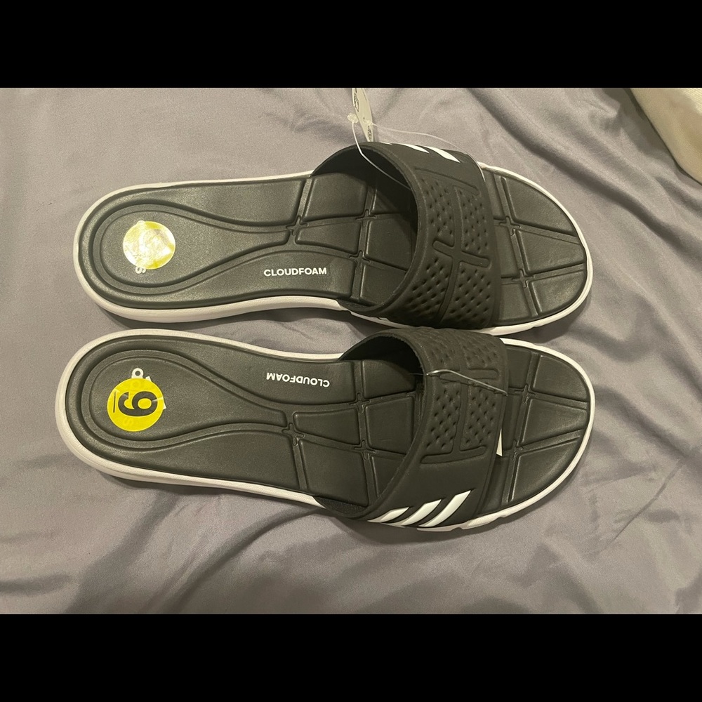 ADIDAS cloudfoam slides